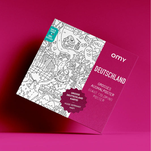 Omy Deutschland Großes Ausmalposter