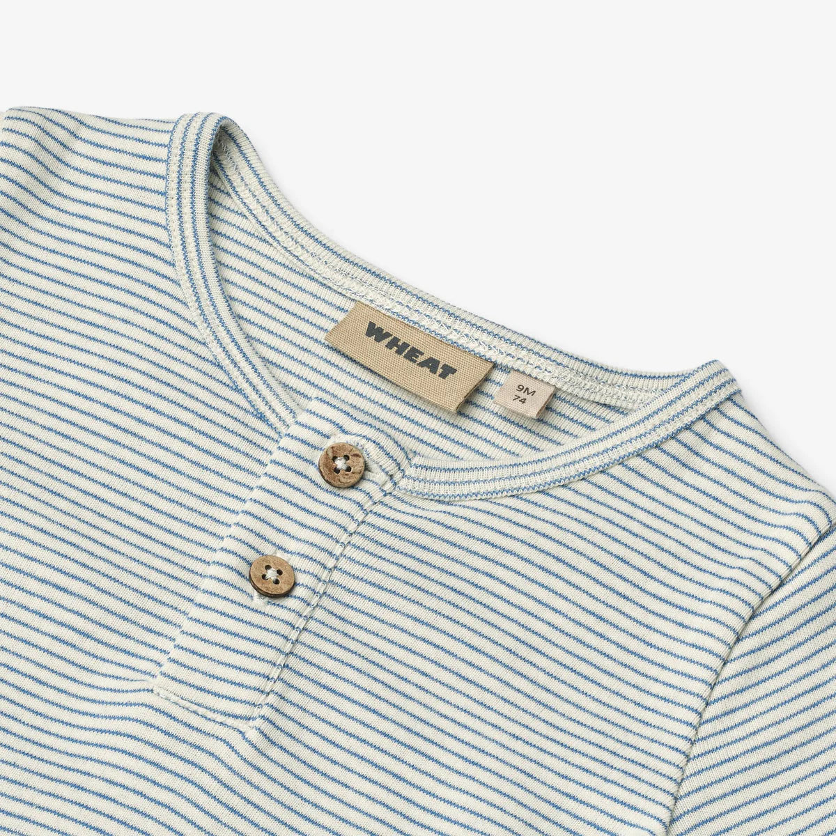 Wheat Junpsuit Overall Alfred blue stripe