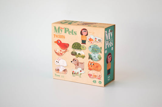 Londji Puzzle I Love My Pets 21-teilig