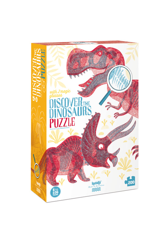 Londji Discover Dino Puzzle 200 Teile