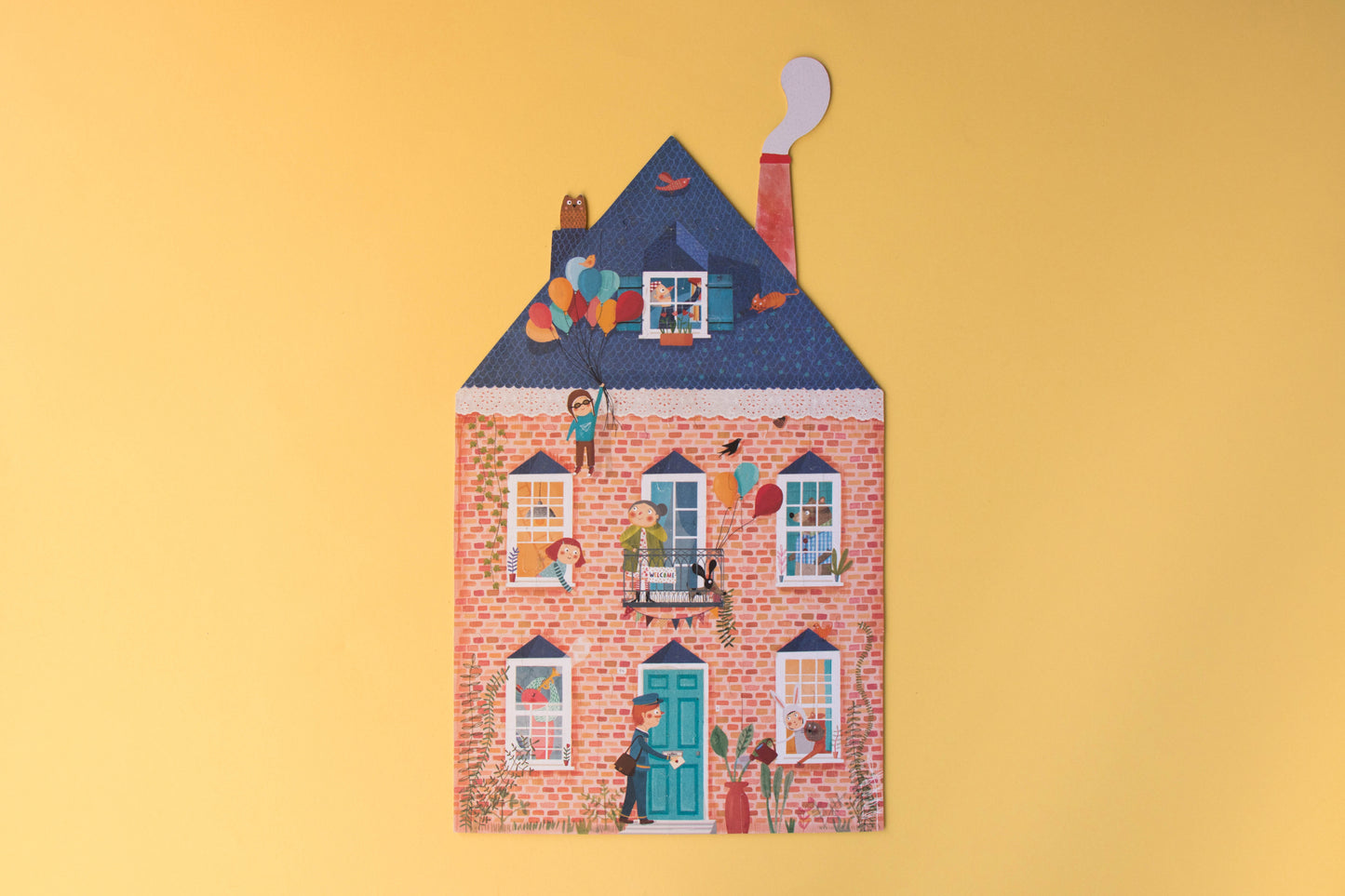 Londji Wendepuzzle - Welcome to my home - 36 Teile