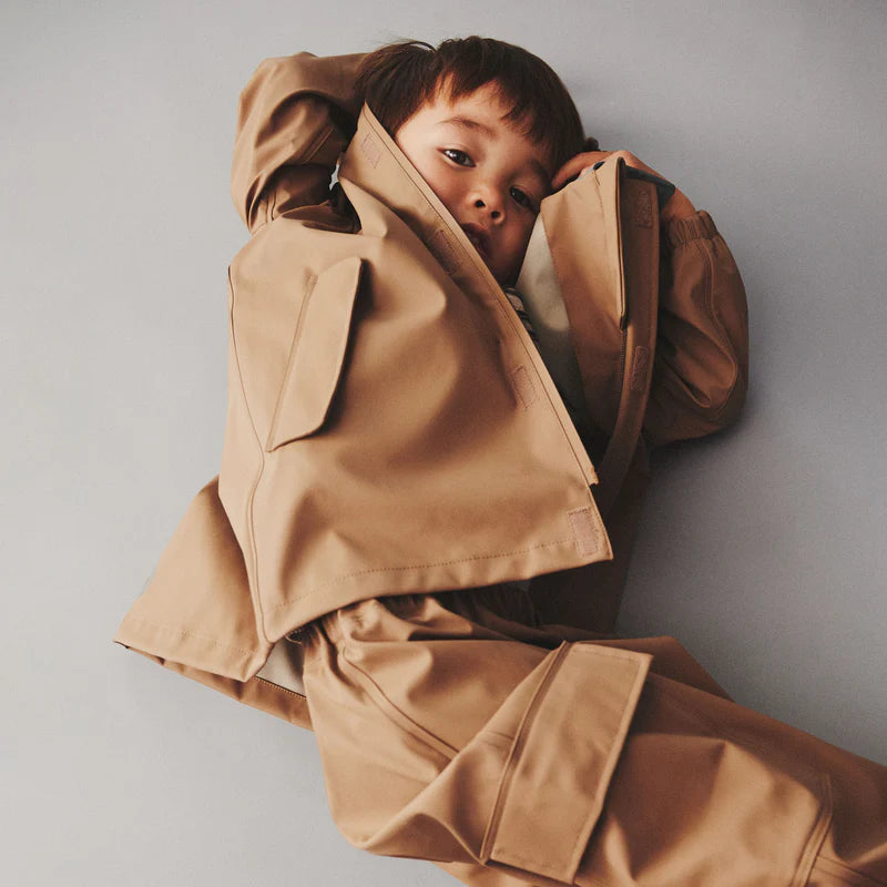 Wheat Regenmantel Finley Long Jacket hazel
