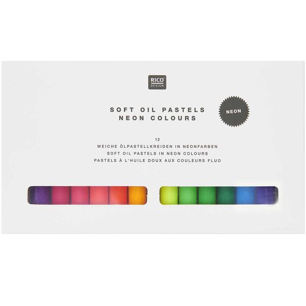 Rico Design Weiche Ölpastellkreide Neon