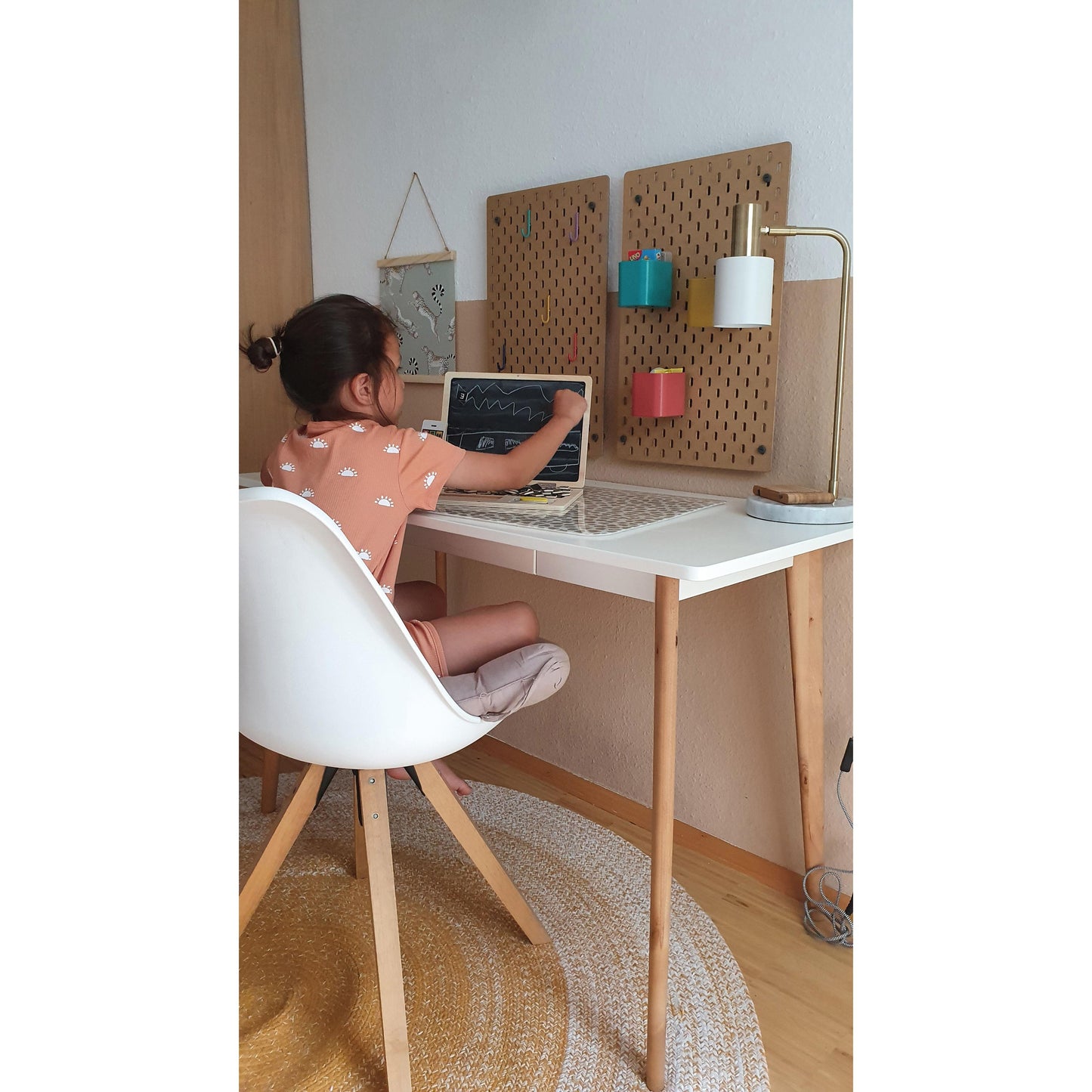 Smallfoot Holz-Laptop mit Magnettafel