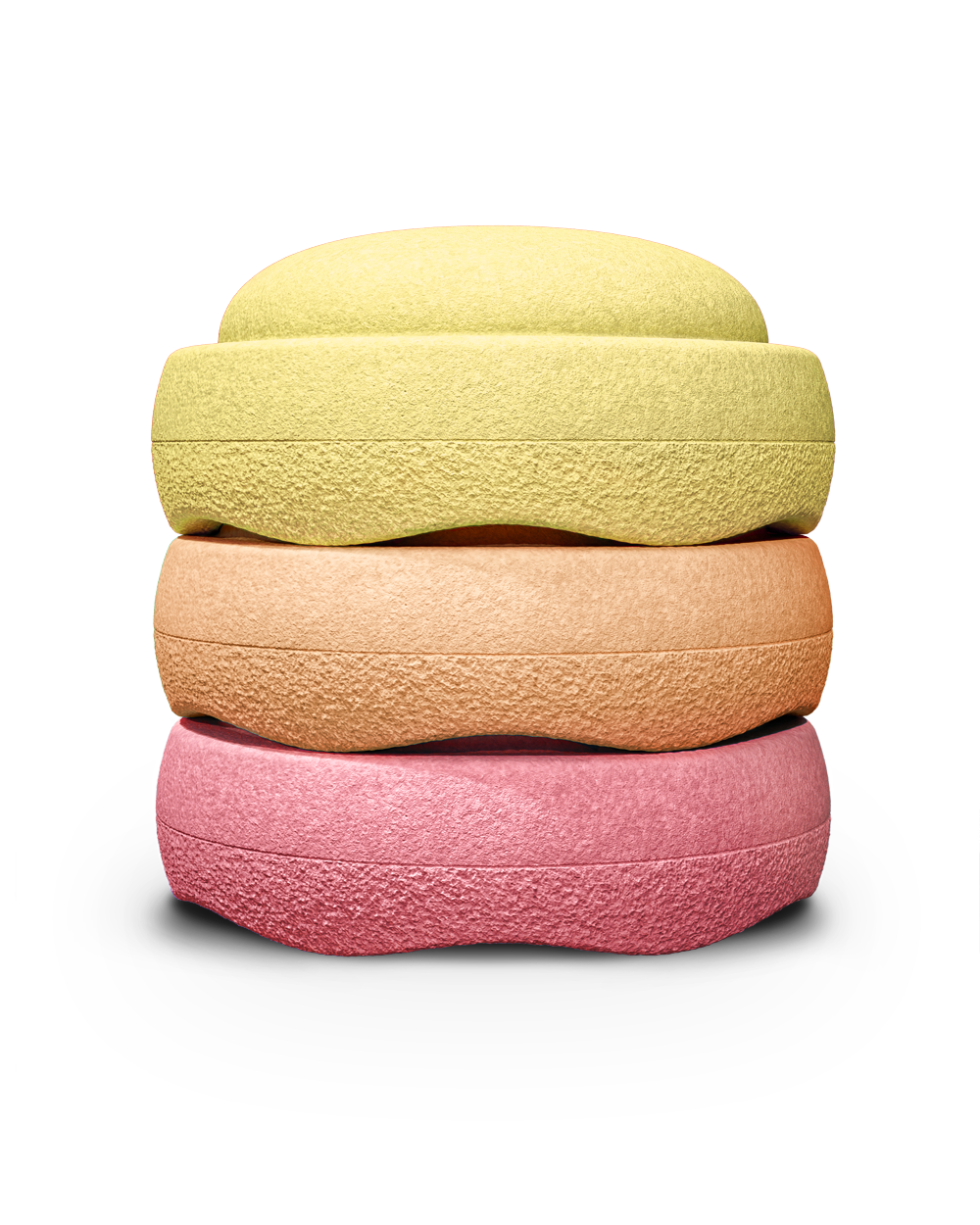 Stapelstein Original warm pastel 3er Set
