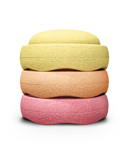 Stapelstein Original warm pastel 3er Set