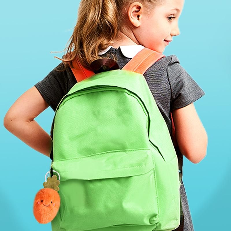 Trendhaus Plüsch-Schlüsselanhänger Früchte, 4-fach sortiert