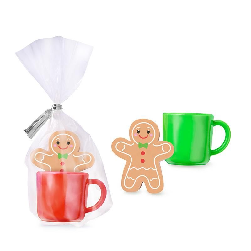 Trendhaus Radierer Lebkuchenmann mit Tasse