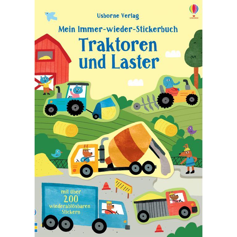 Usborne Stickerbuch Traktor und Laster
