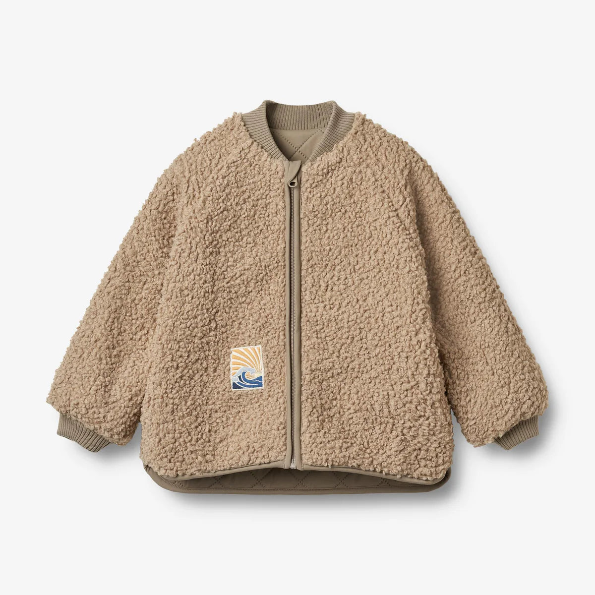 Wheat Wendbare Thermojacke Lake beige Stone