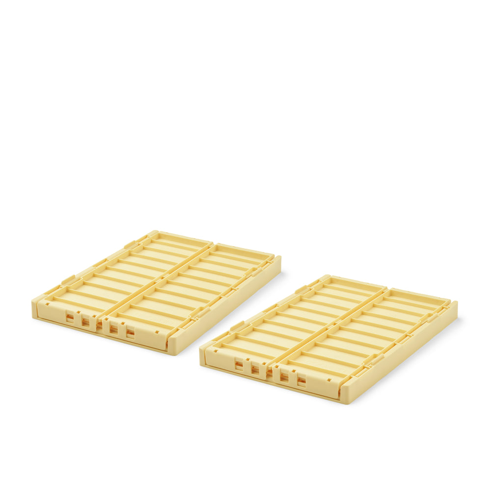 Liewood Weston Aufbewahrungsbox Medium, 2er-Pack Lemonade