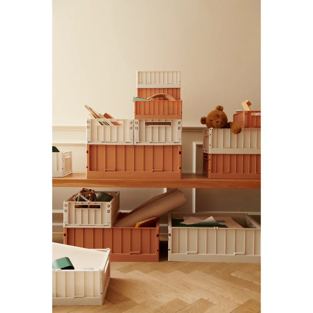 Liewood Weston Storage Box M 2er-Pack Sandy