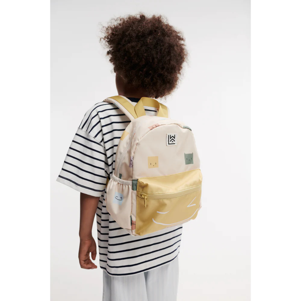 Liewood Andreas Backpack Smiley Sandy