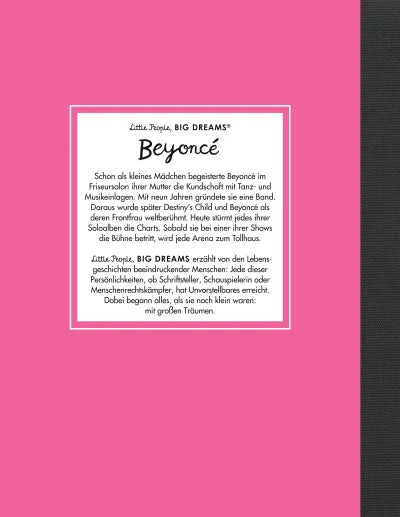 Little People, BIG DREAMS Beyoncé