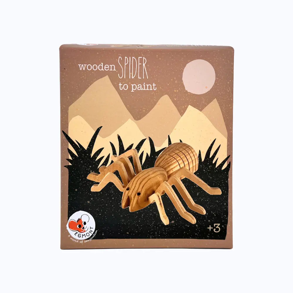 Egmont Toys Holzspinne zum Bemalen