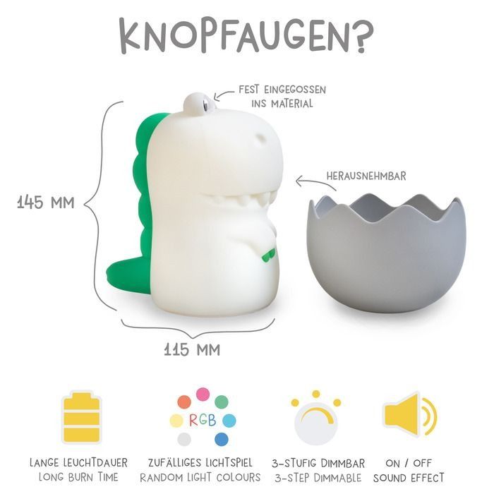 MegaLight Diggy Dino Nachtlicht