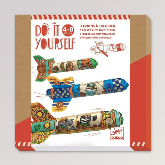 Djeco Do It Yourself DIY: Flugzeuge