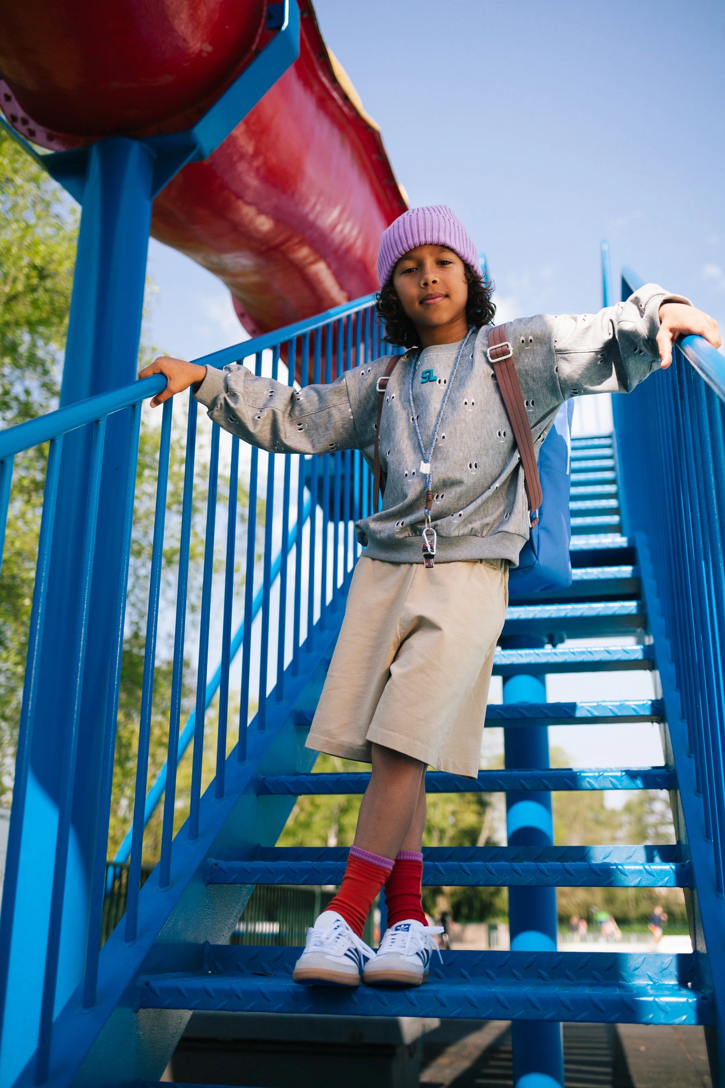 Sticky Lemon Sweater Better together grau