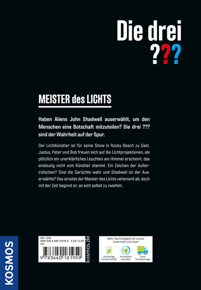 Kosmos Die drei ??? - Meister des Lichts