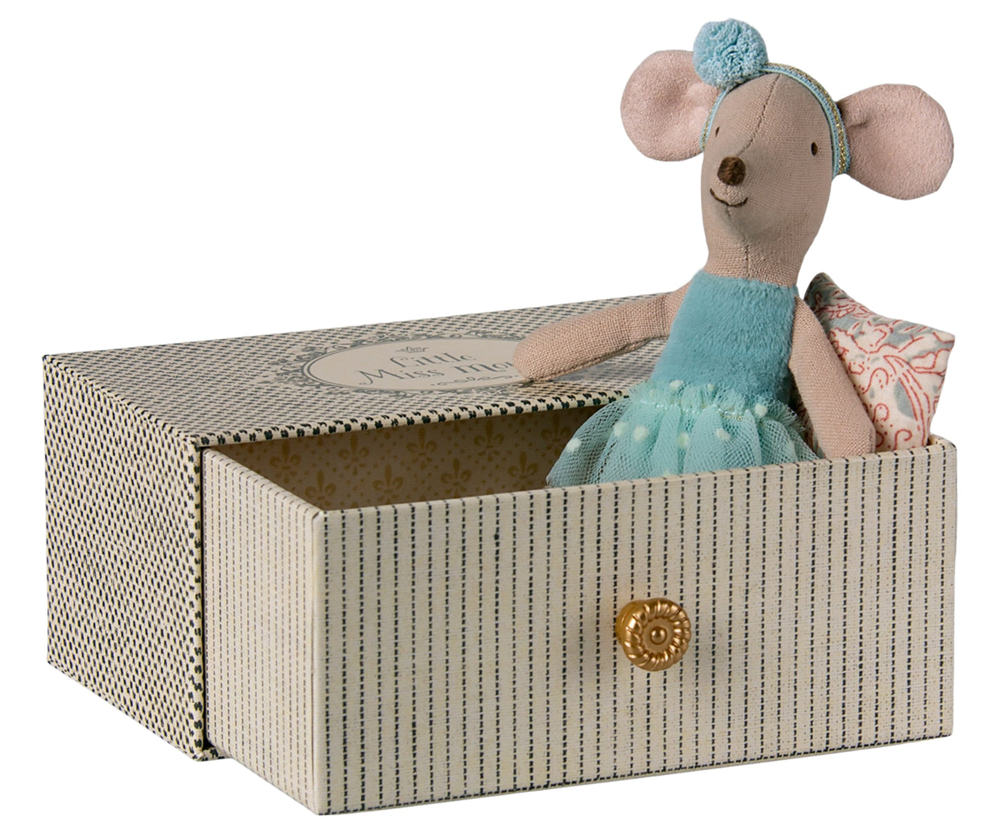 Maileg Tanzmaus im Tagesbett, kleine Schwester