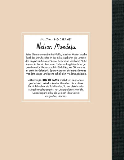 Little People, BIG DREAMS Nelson Mandela