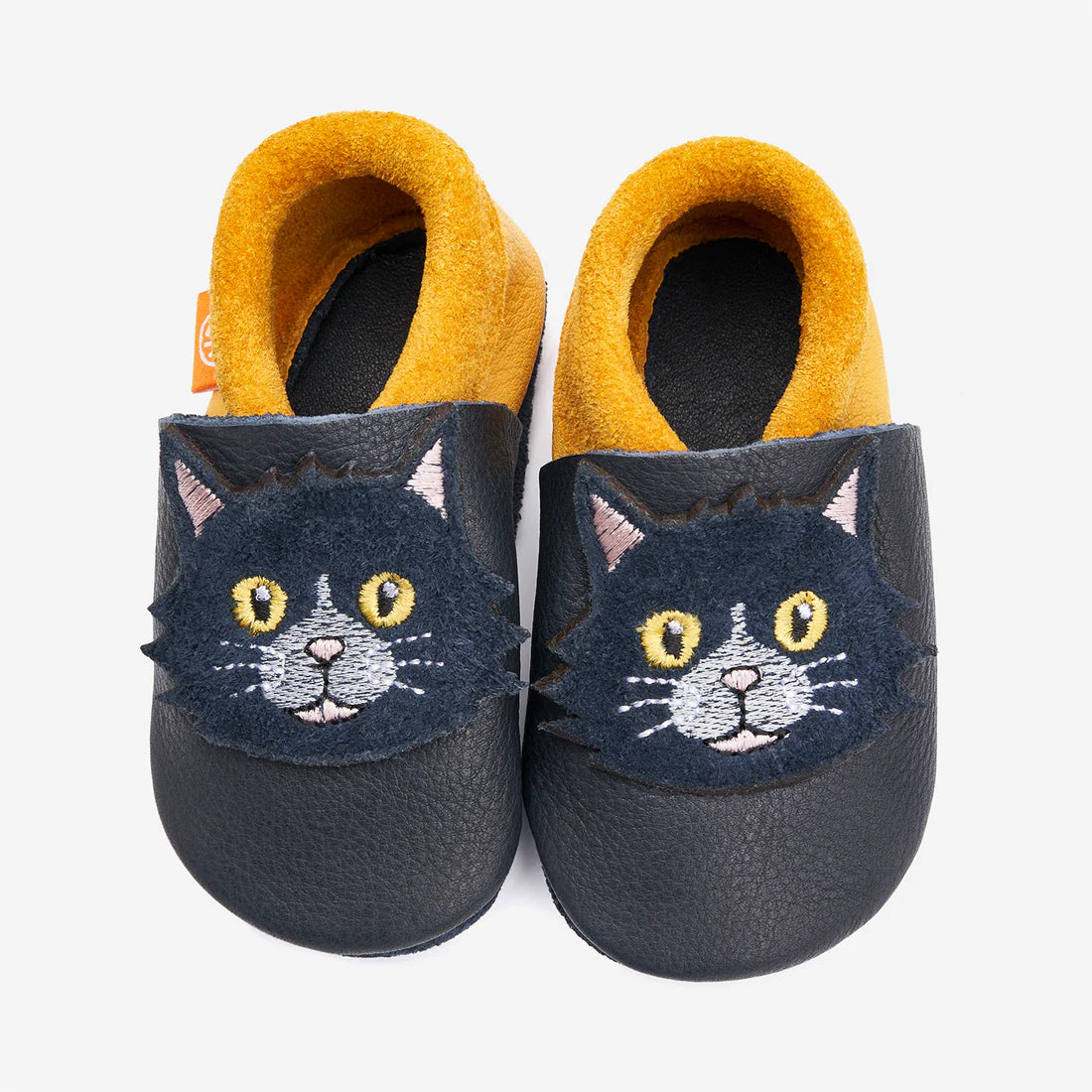Orangenkinder Lederhausschuhe Muck der Kater