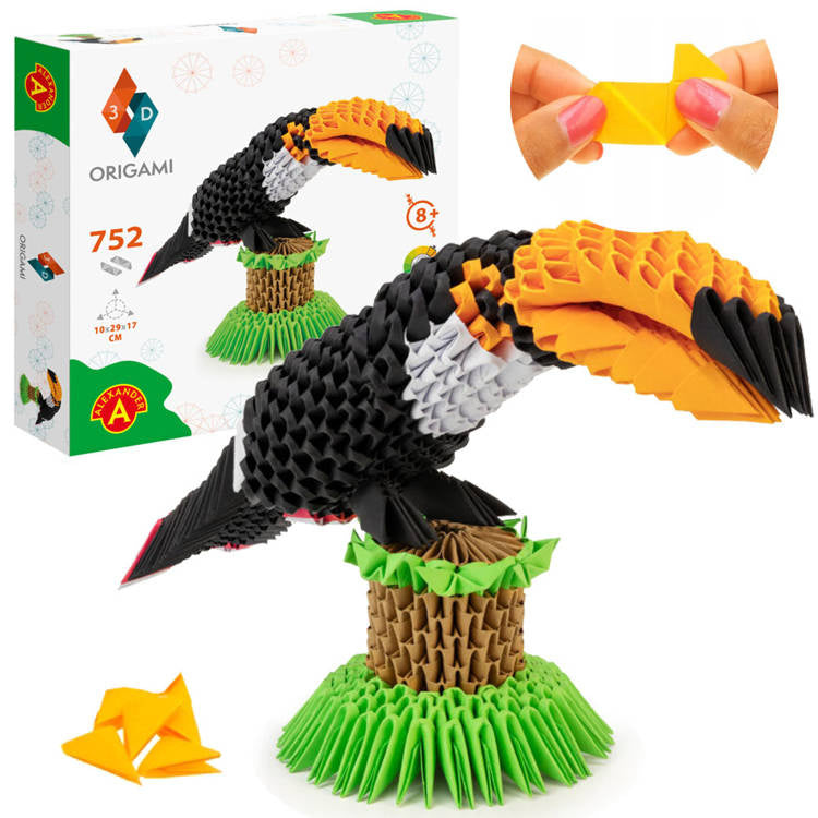 Alexander 3D Origami Kreativ-Seat Tukan