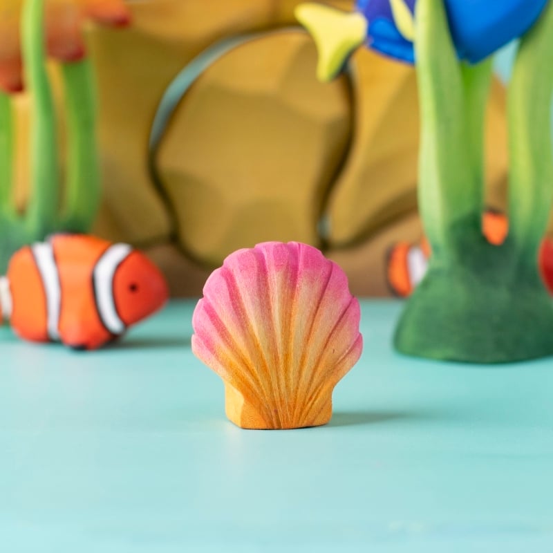 Bumbu Toys pink seashell Muschel