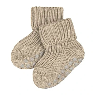 Falke weicher Hausstrumpf Anti-Rutsch sand