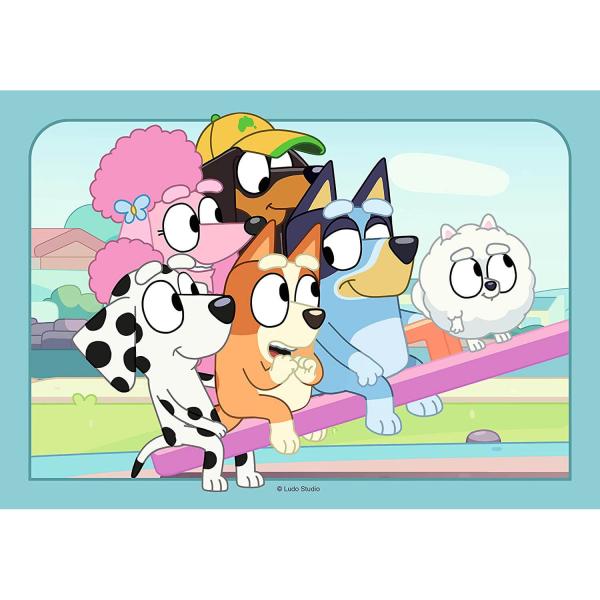 RAVENSBURGER – 2 x 12-teiliges Puzzle Bluey