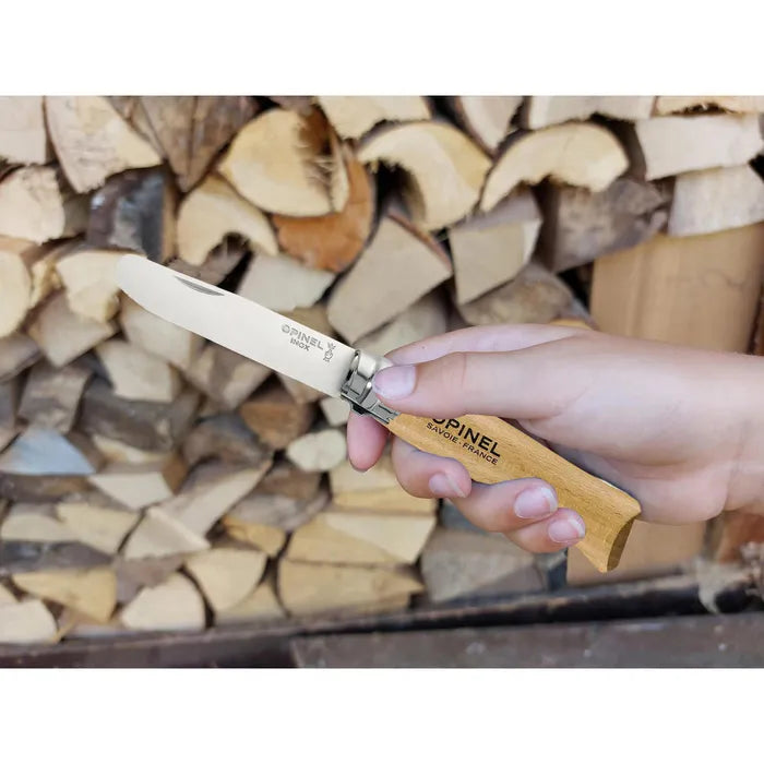 Opinel No 07 Kindermesser gerade Klinge buche