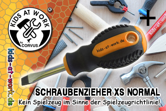 Kids at Work Schraubenzieher XS