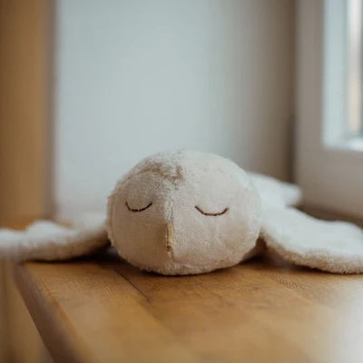 Senger Kuscheltier Schneeeule  klein mit Wärmekissen