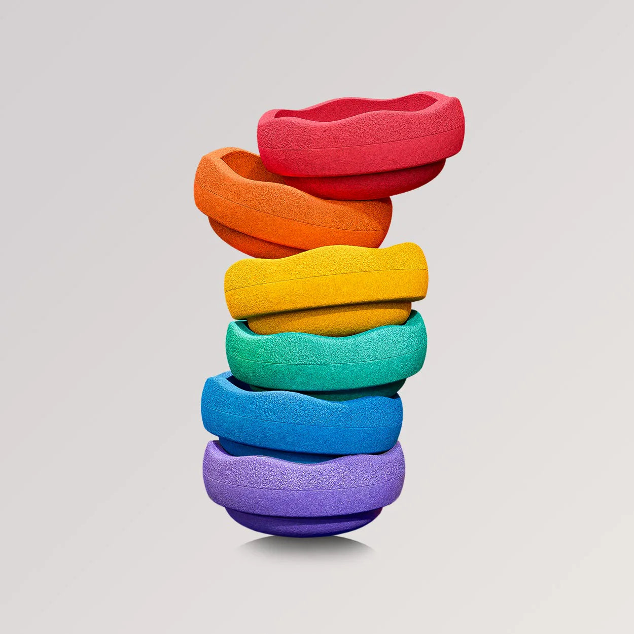 Stapelstein Original rainbow classic 6er Set