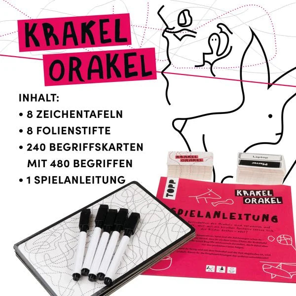 TOPP - Krakel-Orakel - Das Zeichenspiel für alle, die nicht zeichnen können