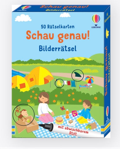 Usborne 50 Rätsel Schau genau!