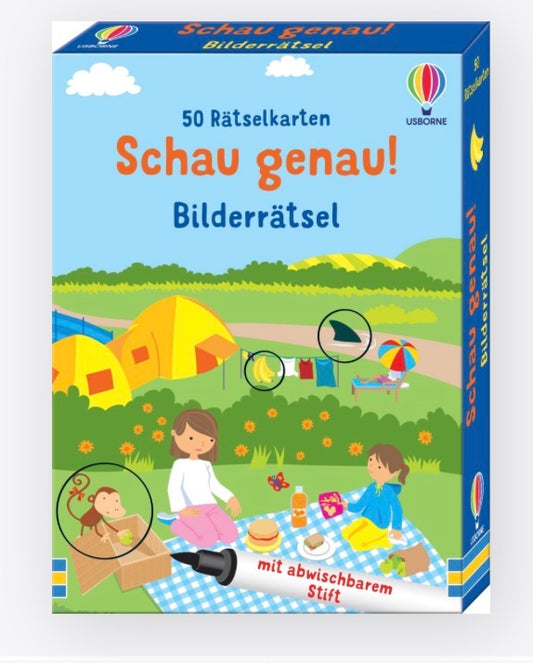 Usborne 50 Rätsel Schau genau!