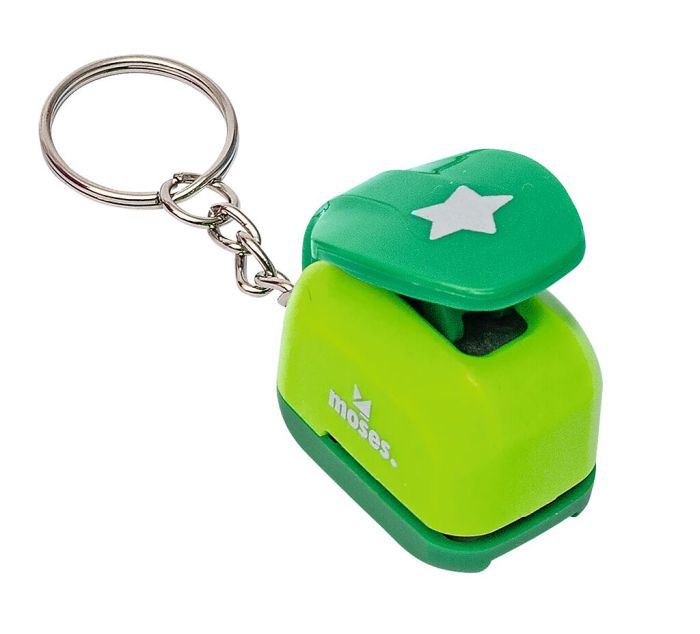 Moses mini Konfetti-Stanzer mit Schlüsselanhänger