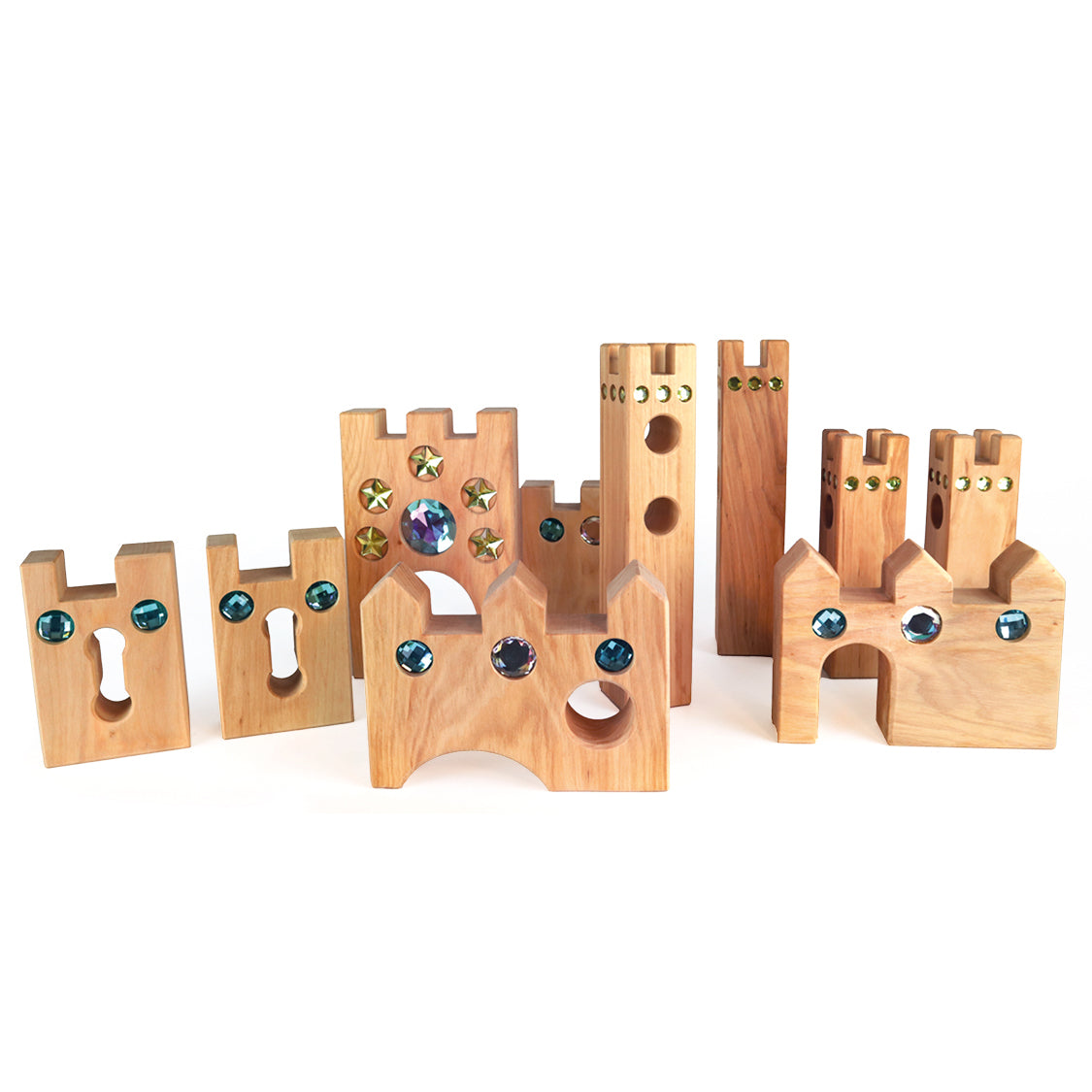 Bauspiel kleines Märchenschloss 10 Teile
