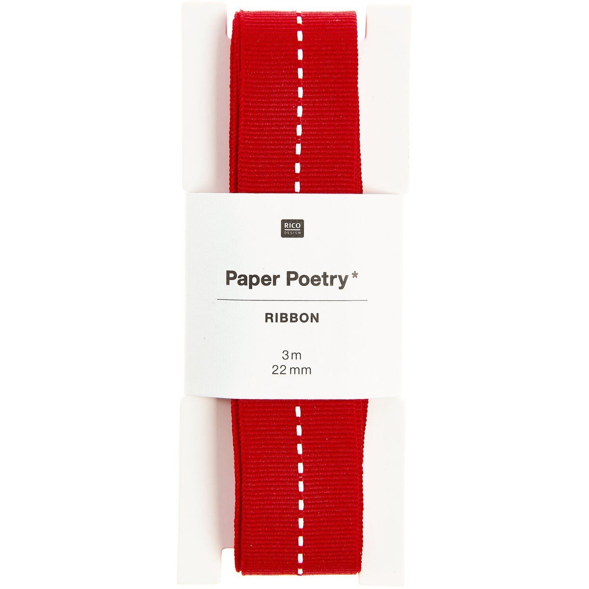 Rico Design: Paper Poetry Webband mit Naht