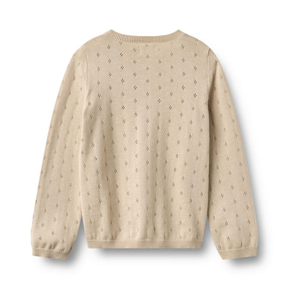 WHEAT Strick-Cardigan Maia – offwhite