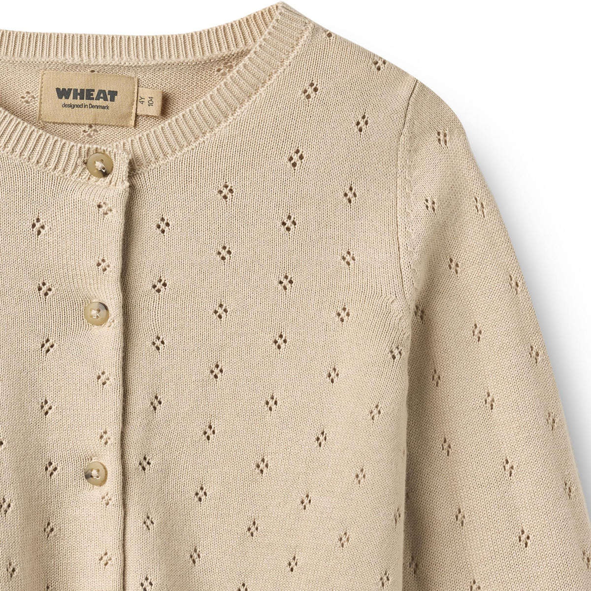 WHEAT Strick-Cardigan Maia – offwhite