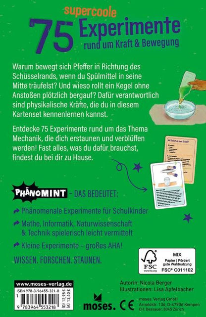 PhänoMINT 75 supercoole Experimente rund um Kraft