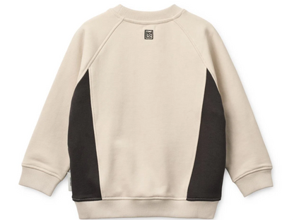 Liewood Aude Panda Sandy dark grey