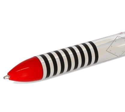 Legami Click Clack Stift mit Zwei Farben im Roboter Stil