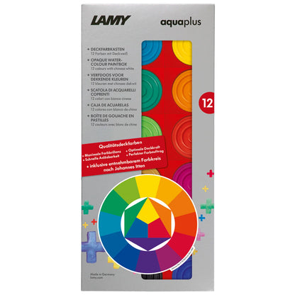 LAMY Deckfarbkasten aquaplus 12er