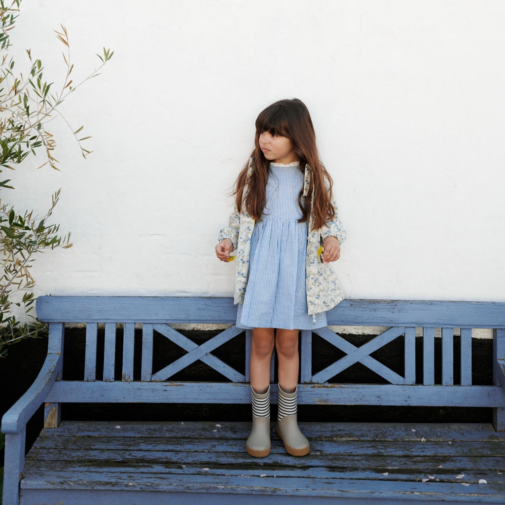 Wheat Kleid Elma Blue Stripe