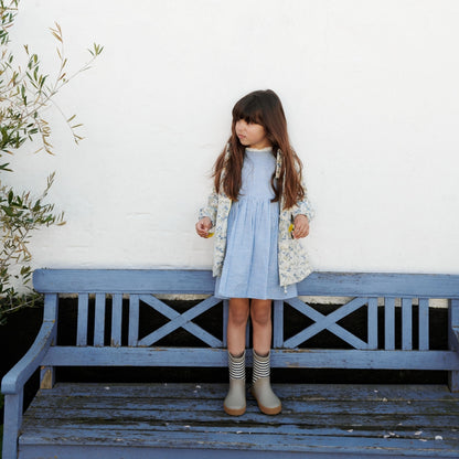 Wheat Kleid Elma Blue Stripe