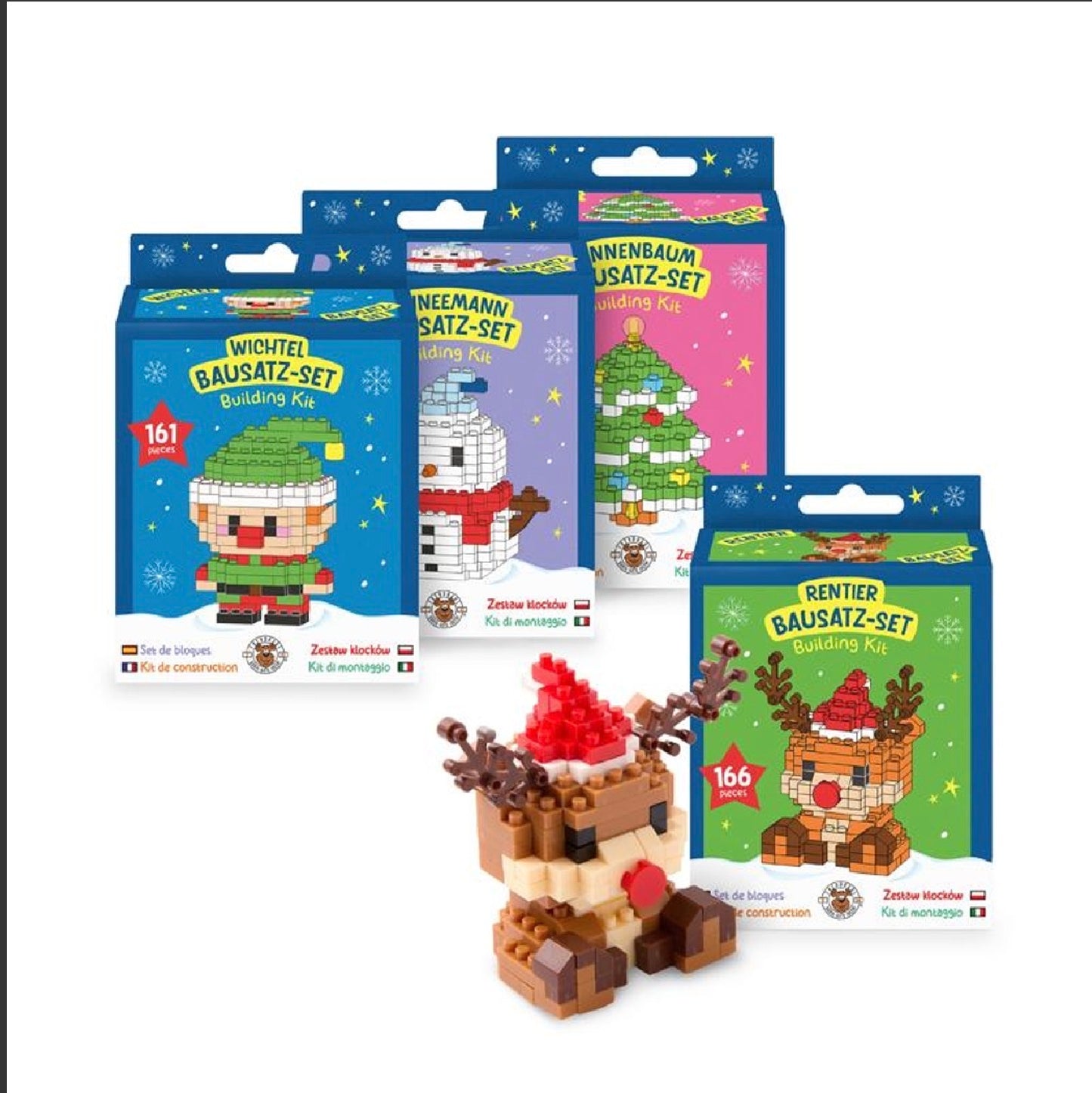 Trendhaus Magic Moments, BAUSATZ-SET, 4-FACH SORTIERT