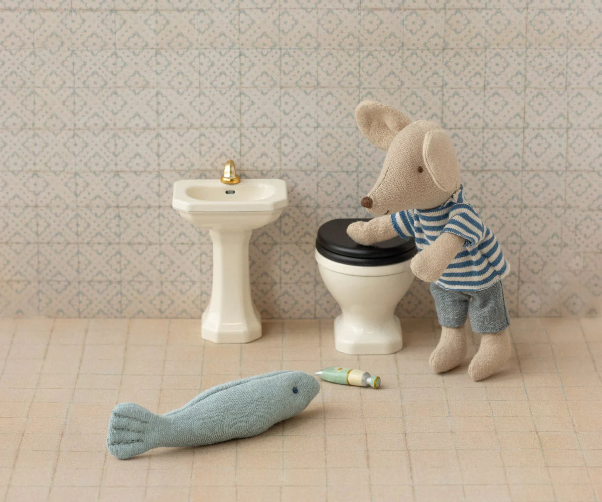 Maileg Waschbecken, Maus - Creme